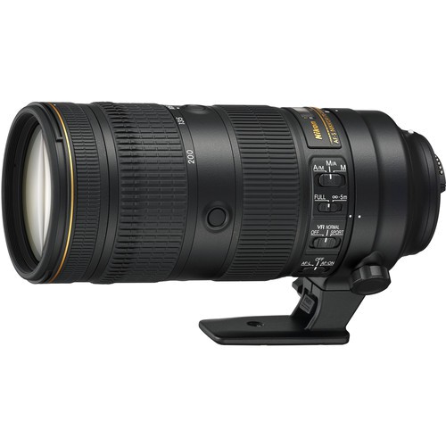 Nikon AF-S 70-200mm - Frontansicht