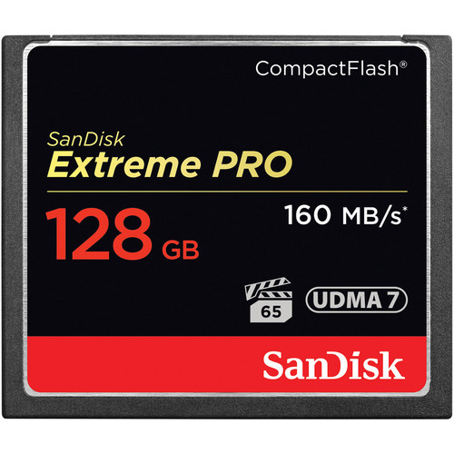 SanDisk 128GB Extreme Pro CompactFlash-Speicherkarte