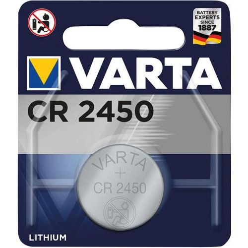 Varta Lithium CR2450 Knopfzelle