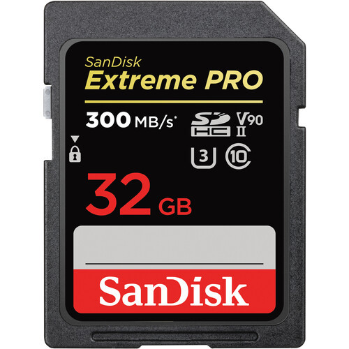 SanDisk 32GB Extreme UHS-II PRO Speicherkarte