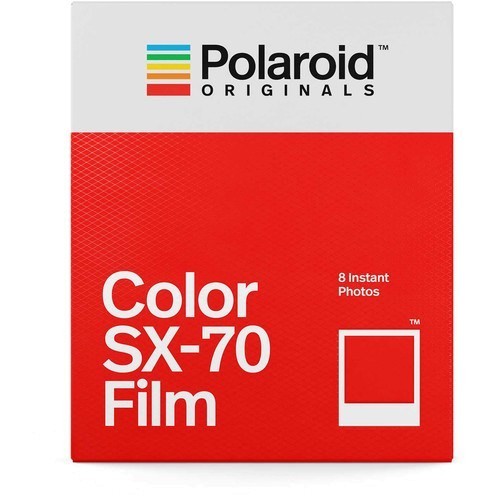 Polaroid SX70 Color Sofortbildfilm (8 Aufnahmen) - Frontansicht