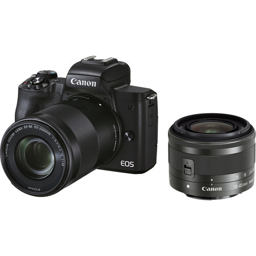 Canon EOS M50 Mark II + EF-M 15-45mm f/3.5-6.3 IS STM Objektiv Spezial Edition
