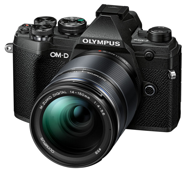 Olympus OM-D E-M5 Mark III Kit mit 14-150mm Objektiv schwarz
