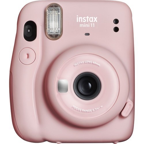 Fujifilm Instax Mini 11 Sofortbildkamera Pink - Frontansicht