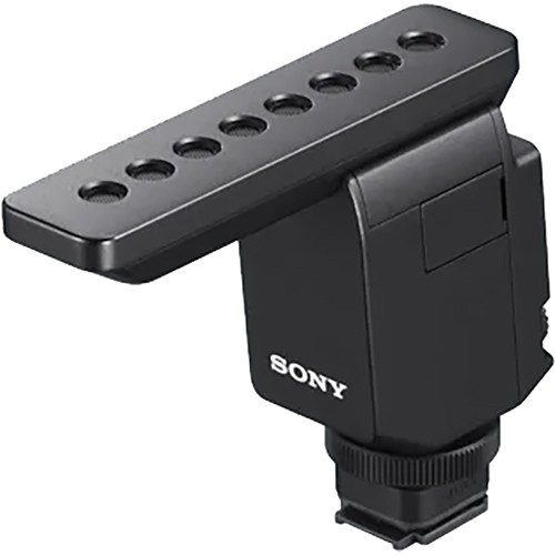 Sony ECM-B1M Kamera-Mount Shotgun Mikrofon - Schrägansicht