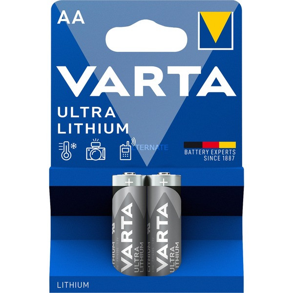 Varta Ultra A Lithium Batterie (2 Stk.)