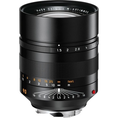 Leica Summilux-M 90mm f/1.5 ASPH. Objektiv (11678) - Frontansicht
