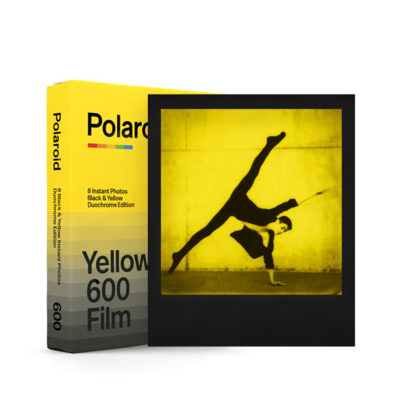 Polaroid Black &amp; Yellow 600 Film Douchrome Edition
