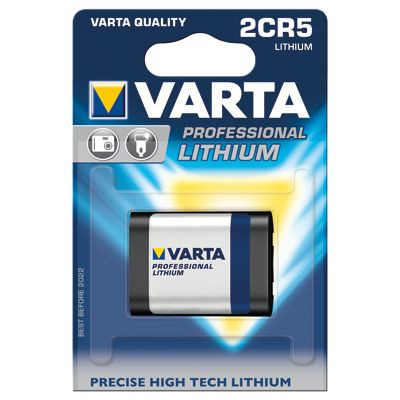 Varta 2CR5 Lithium Batterie