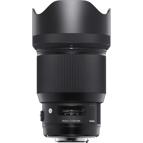 Sigma AF 85mm F1.4 DG HSM Art für Nikon - Frontansicht
