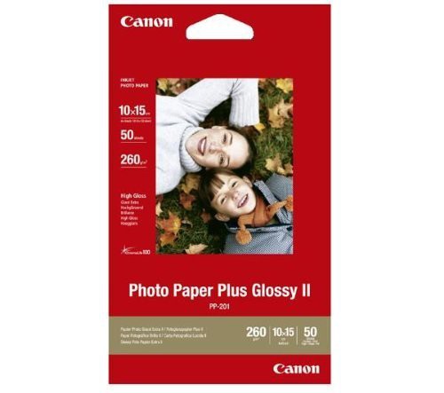 Canon PP-201 Fotopapier glänzend 10x15cm 50 Blatt (260g/qm)