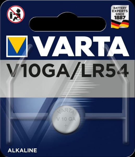 Varta V10GA LR54 Alkaline Knopfzelle