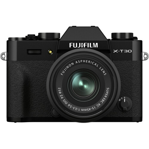 Fujifilm X-T30 II Kit mit XC 15-45 mm F3.5-5.6 OIS PZ Objektiv schwarz