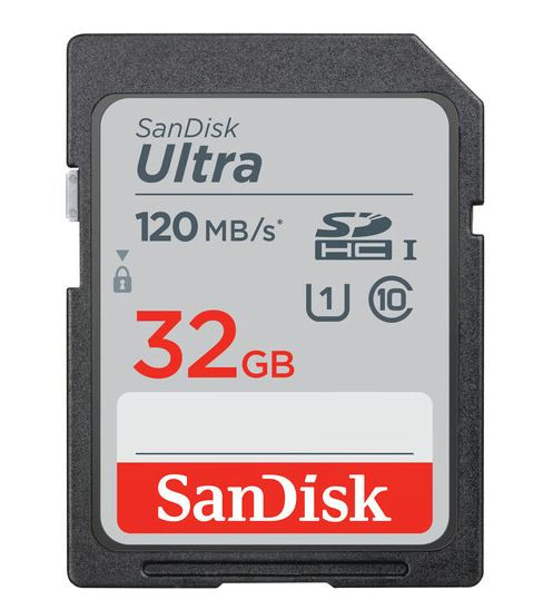SanDisk 32GB Ultra SDHC/SDXC UHS-I C10 Speicherkarte