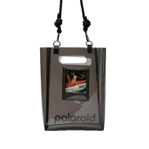 Polaroid Schwarze Bucket Bag