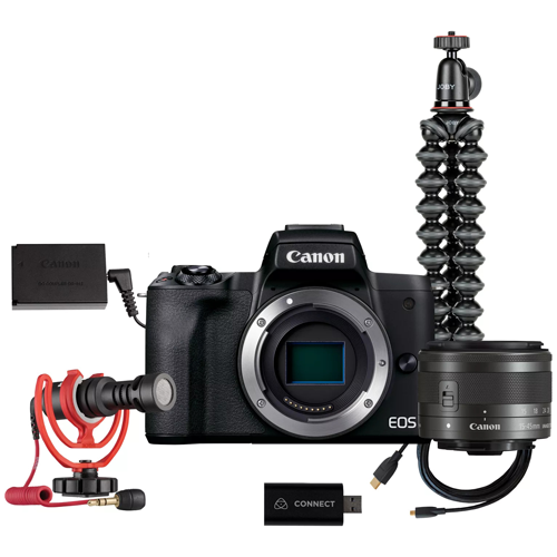 Canon EOS M50 Mark II Live Streaming Kit
