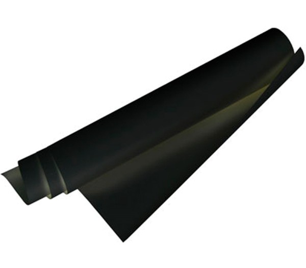 Helios Kunststoff-Hintergrund 100X130cm matt-schwarz - Transportansicht