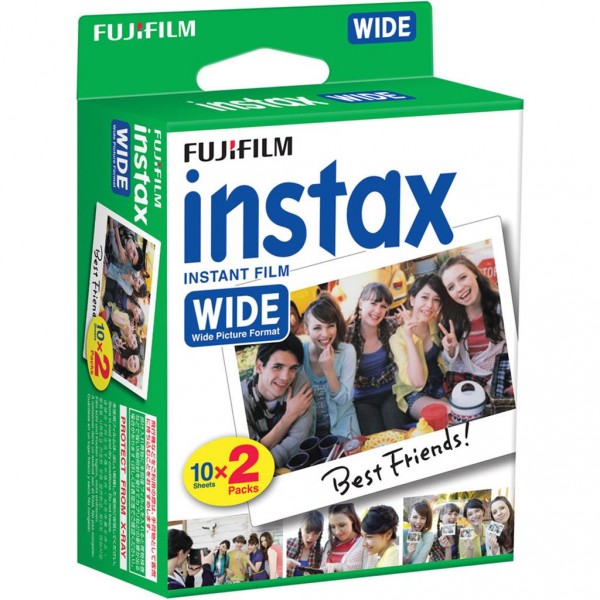 Fujifilm Instax Wide Sofortbildfilm - Frontansicht