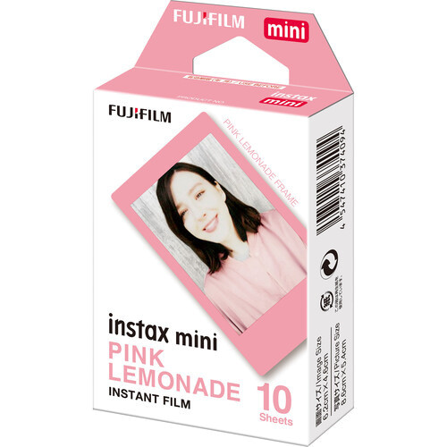 Fujifilm Instax Mini Sofortbildfilm Pink Lemonade (10 Bilder)