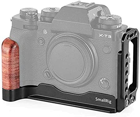 SmallRig 2253 L-Bracket, L-Winkel für die Fujifilm X-T3 und X-T2 Kamera
