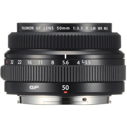 Fujifilm GF 50mm f/3.5 R LM WR Objektiv - Frontansicht