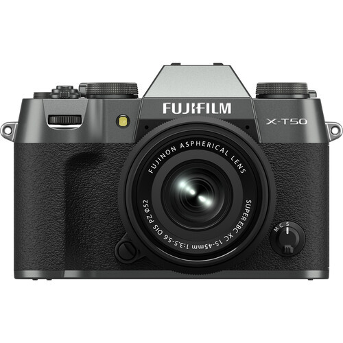 Fujifilm X-T50 Anthrazit Kit mit XC 15-45mm f/3.5-5.6 Objektiv
