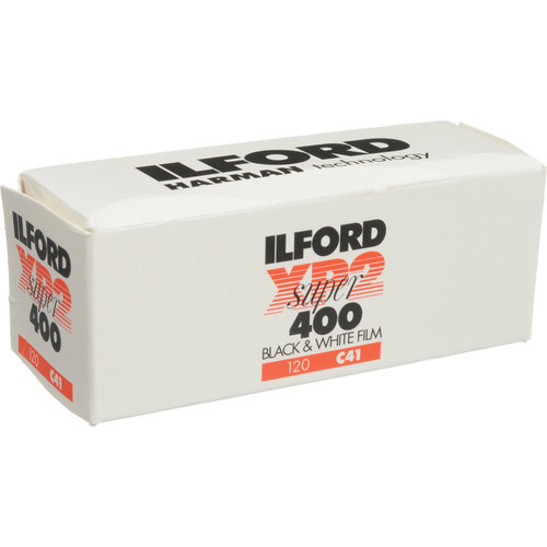 Ilford XP2 Super Schwarz-Weiß-Negativfilm (120 Rollfilm)