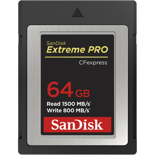 SanDisk 64GB Extreme PRO CF-Express Speicherkarte Typ B