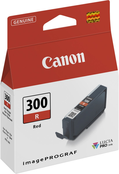 Canon PFI300R RED