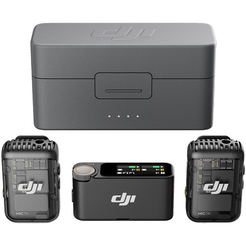 DJI Mic 2 Wireless Micro. 2 Sender+ 1 Empfänger