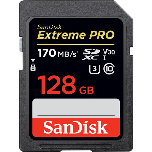 SanDisk 128GB Extreme PRO UHS-I SDXC Speicherkarte