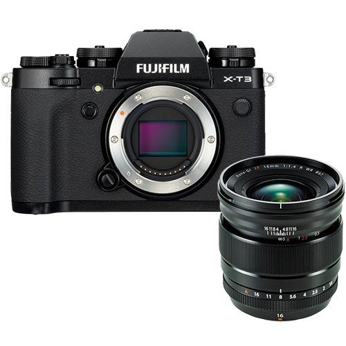 Fujifilm X-T3 Landschafts-Profi-Kit mit XF 16mm f/1.4 R WR Objektiv