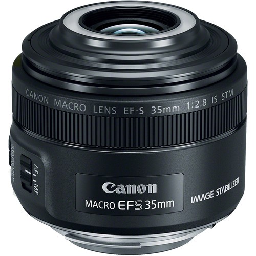 Canon EF-S 35mm f/2.8 Macro IS STM Objektiv - Frontansicht