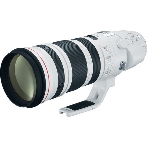 Canon EF 200-400mm f/4 L IS USM Objektiv - Schrägansicht
