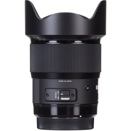 Sigma Art AF 20mm F1.4 DG HSM für Nikon F - Frontansicht