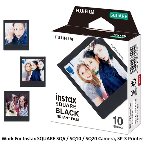 Instax Square Film Black