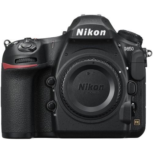 Nikon D850 Gehäuse - Frontansicht