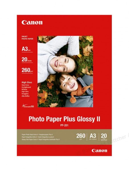 Canon PP-201 Fotopapier glänzend A3 20 Blatt (270g/qm)