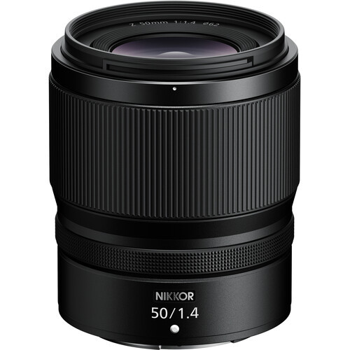 Nikon Z 50mm f1.4 Objektiv - Front Ansicht