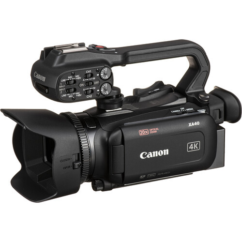 Canon XA40 Professioneller 4K Camcorder