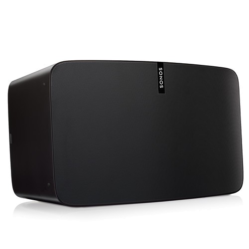 Sonos PLAY:5 Wireless Lautsprecher schwarz - Schrägansicht