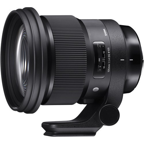 Sigma 105mm f/1.4 DG HSM Art Objektiv für Leica L - Seitenansicht