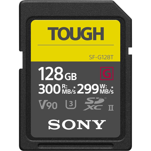 Sony 128GB Tough UHS-II SDXC U3 Speicherkarte
