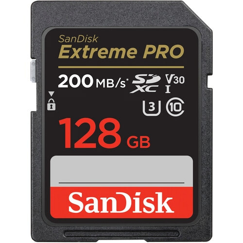 SanDisk 128GB Extreme PRO 200MB UHS-I SDXC-Speicherkarte