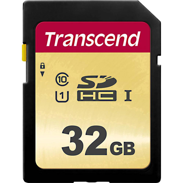Transcend SDHC 32GB 500S UHSI U1 CL10 95/60MBS