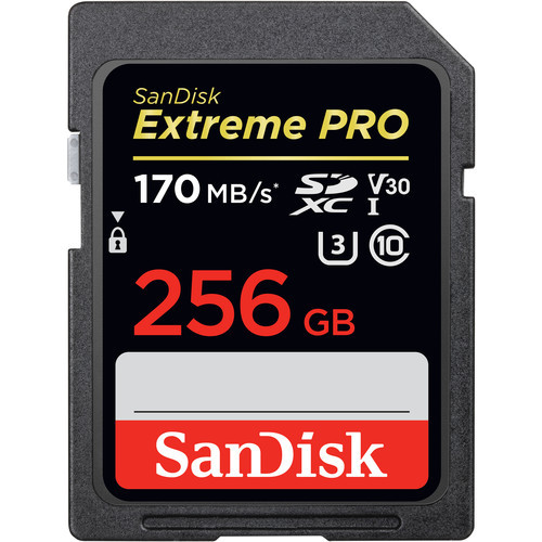 SanDisk 256GB Extreme PRO UHS-I SDXC Speicherkarte