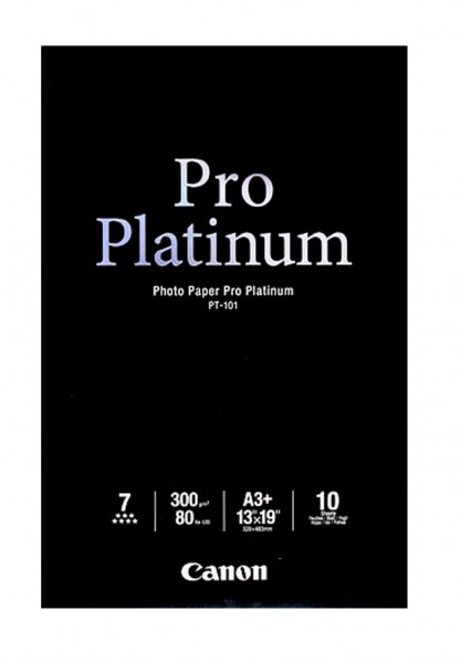 Canon PT-101 Platinum Fotopapier A3+ 10 Blatt (300g/qm)