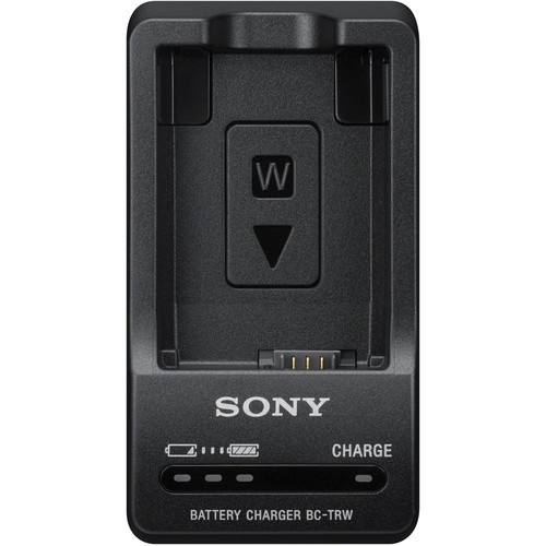 Sony BC-TRW Ladegerät für Sony NP-FW50 - Frontansicht