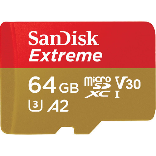 SanDisk 64GB Extreme UHS-I microSDXC Speicherkarte