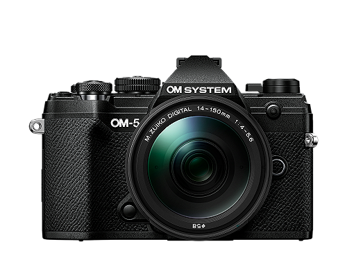 OM-System OM-5 Schwarz Special Edition mit 14-150mm f/4-5.6